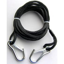 DELUXE TOW ROPE WITH METAL CLIPS