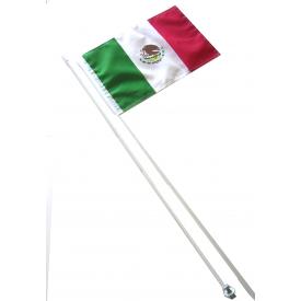 2 PART MEXICO FLAG WHIP