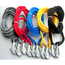 DELUXE TOW ROPE WITH METAL CLIPS