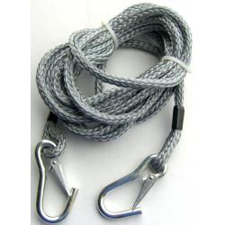 DELUXE TOW ROPE WITH METAL CLIPS