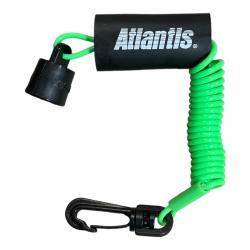 SEADOO SKIDOO DESS LANYARD NEON GREEN